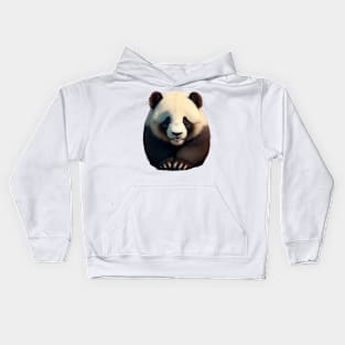 Just a Panda Egg Kids Hoodie